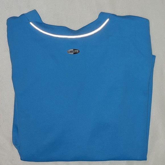 Adidas Reflective Bright Blue Athletic Top - Picture 5 of 7